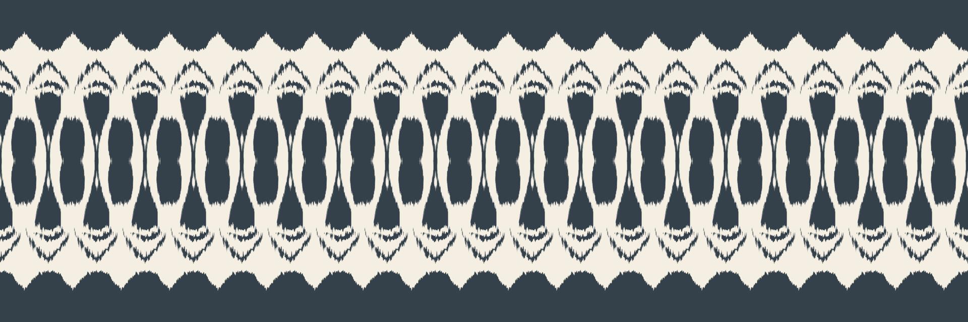 Batik-Textilmotiv Ikat-Dreieck nahtloses Muster digitales Vektordesign für den Druck Saree Kurti Borneo Stoffrand Pinsel Symbole Farbfelder Designer vektor