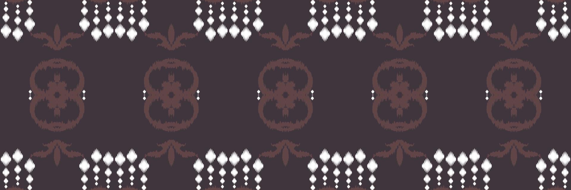 Batik-Textilmotiv Ikat-Streifen nahtloses Muster digitales Vektordesign für den Druck Saree Kurti Borneo Stoffrand Pinselsymbole Farbfelder stilvoll vektor