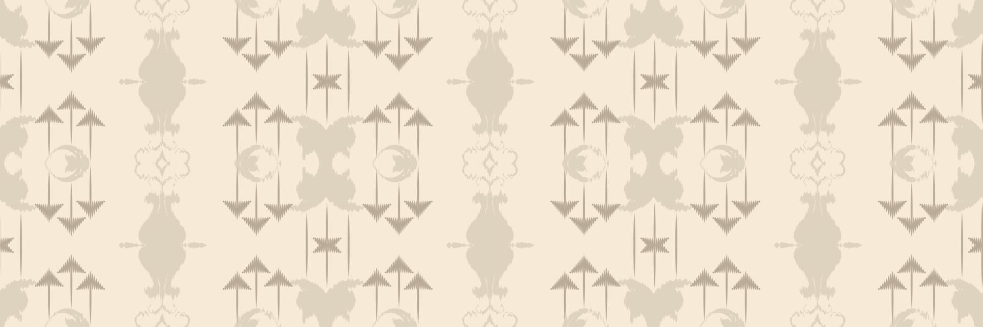 Batik Textil Ikat oder Ikat Design nahtloses Muster digitales Vektordesign für den Druck Saree Kurti Borneo Stoffrand Pinselsymbole Muster Partykleidung vektor