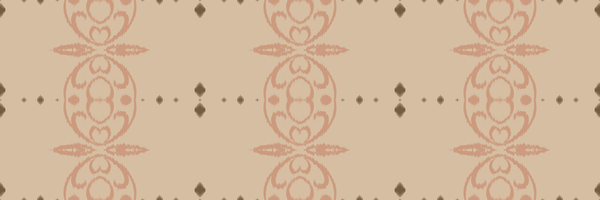 ikat design batik textil nahtloses muster digitales vektordesign für druck saree kurti borneo stoff grenze pinsel symbole muster designer vektor