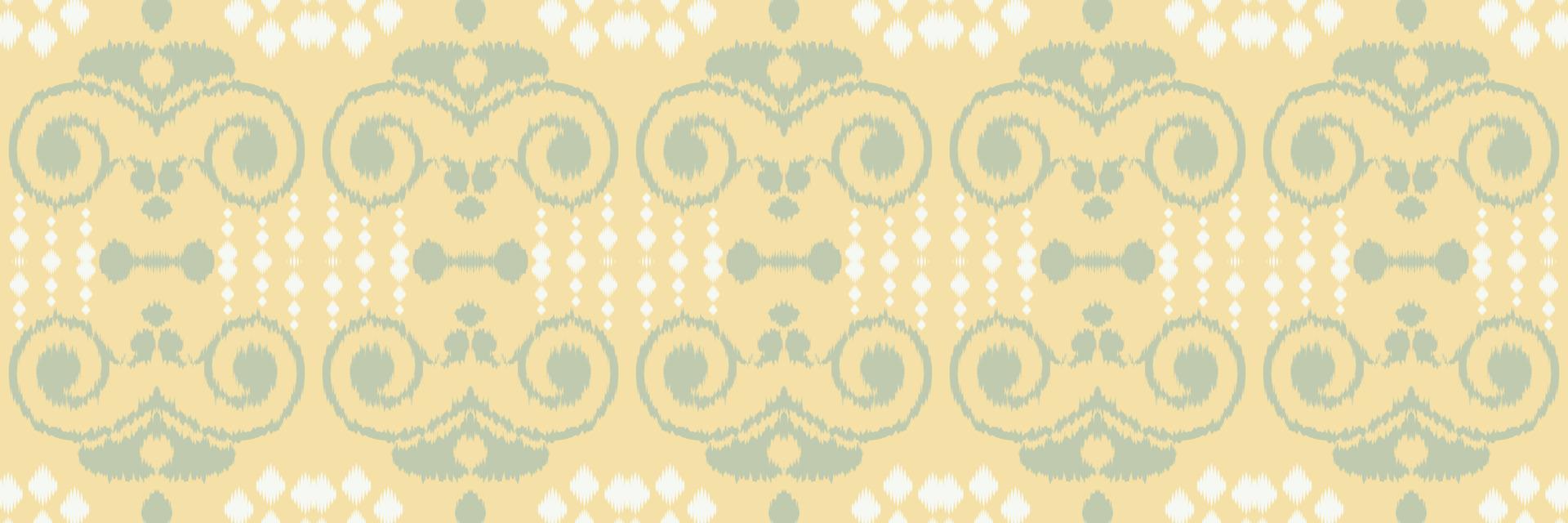 ikat blommig stam- bakgrund sömlös mönster. etnisk geometrisk batik ikkat digital vektor textil- design för grafik tyg saree mughal borsta symbol strängar textur kurti kurtis kurtas