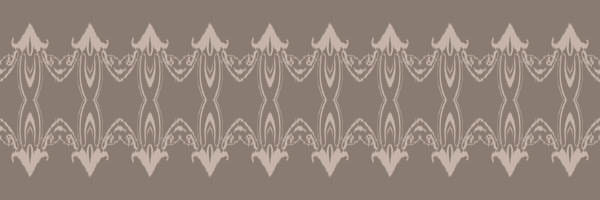 Ethno-Ikat-Streifen-Batik-Textilmuster, digitales Vektordesign für Druck, Saree, Kurti, Borneo, Stoffrand, Pinselsymbole, Musterdesigner vektor