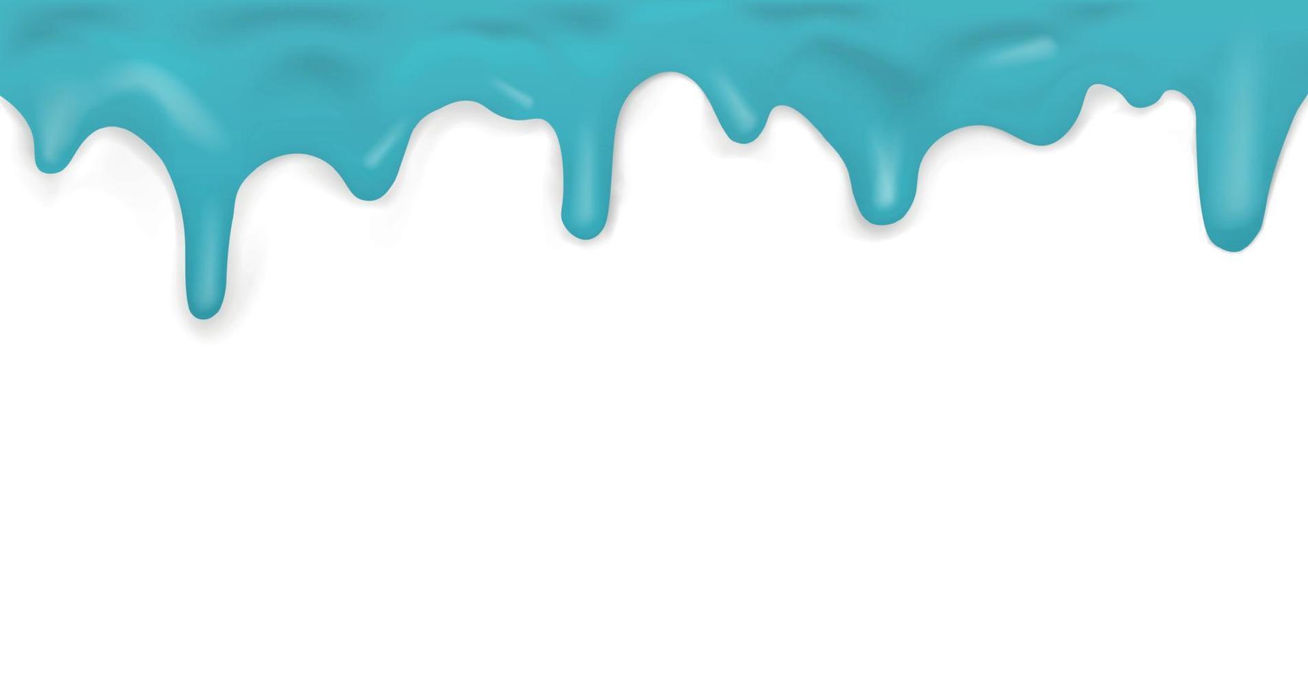 fließende Karamell, auf weißem Hintergrund Vorlage - Vektor