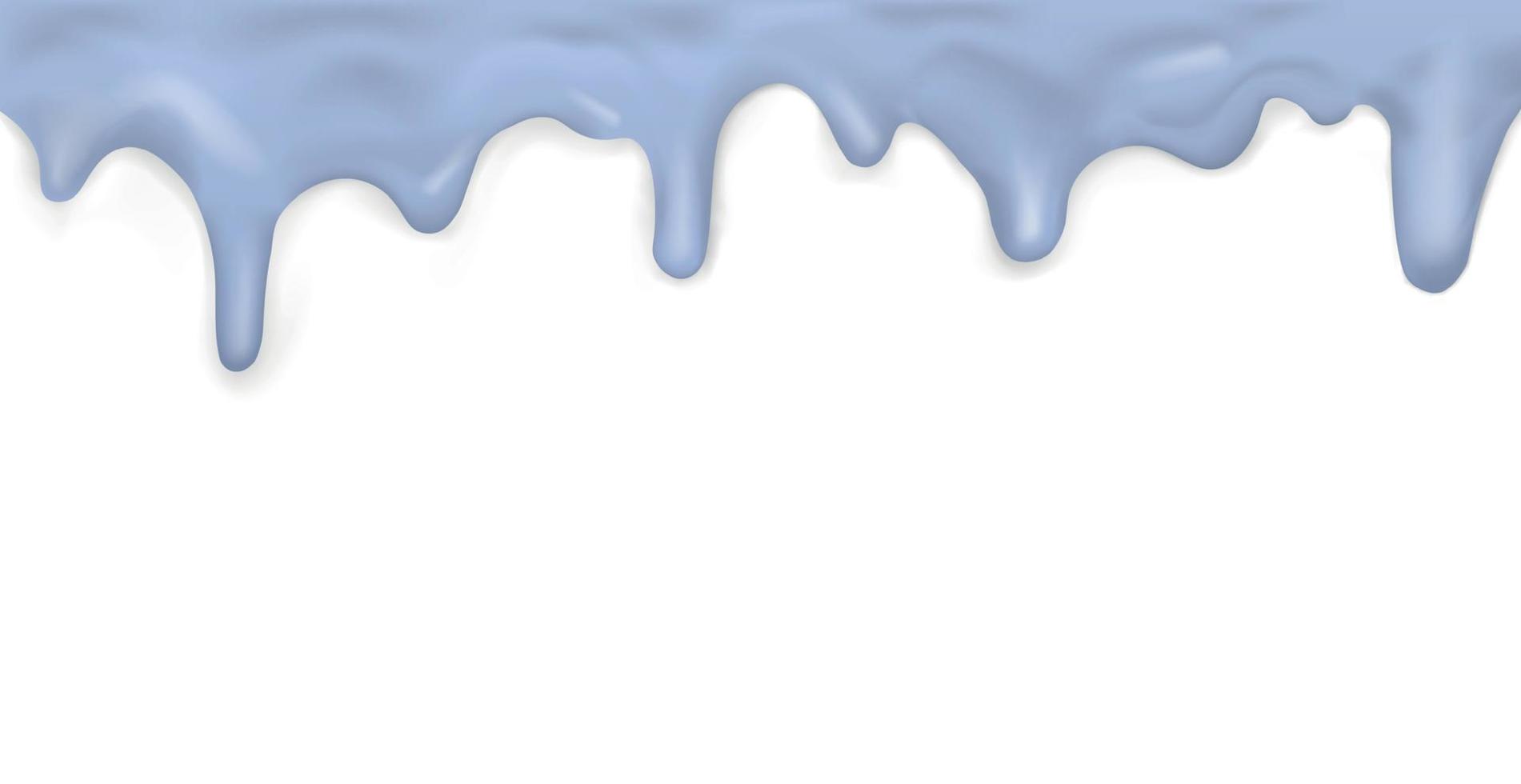 fließende Karamell, auf weißem Hintergrund Vorlage - Vektor