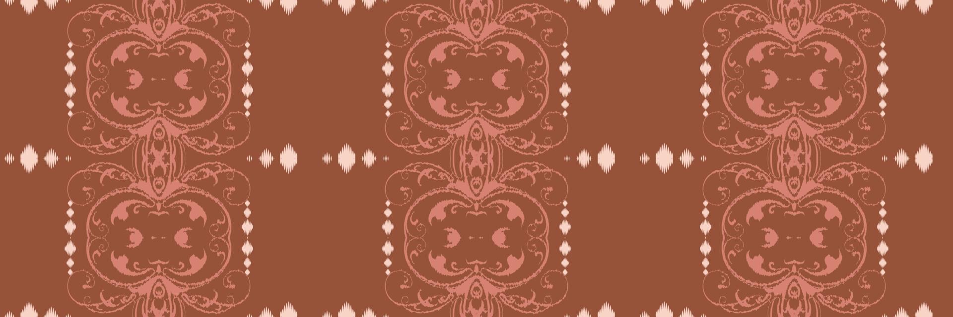 batik textil ethnische ikat textur nahtloses muster digitales vektordesign für druck saree kurti borneo stoff rand pinsel symbole muster stilvoll vektor