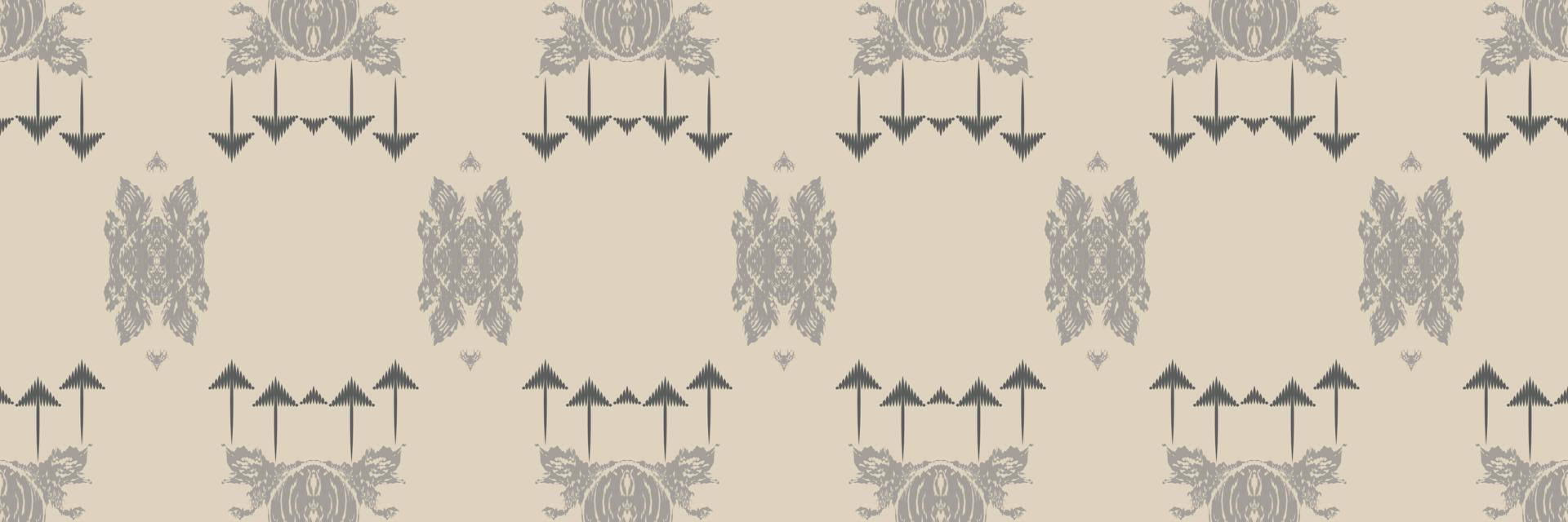 ikat mönster stam- afrikansk sömlös mönster. etnisk geometrisk ikkat batik digital vektor textil- design för grafik tyg saree mughal borsta symbol strängar textur kurti kurtis kurtas