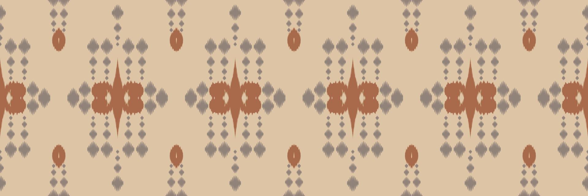 Batik Textil ethnische Ikat Blumen nahtloses Muster digitales Vektordesign für den Druck Saree Kurti Borneo Stoffrand Pinselsymbole Muster Partykleidung vektor