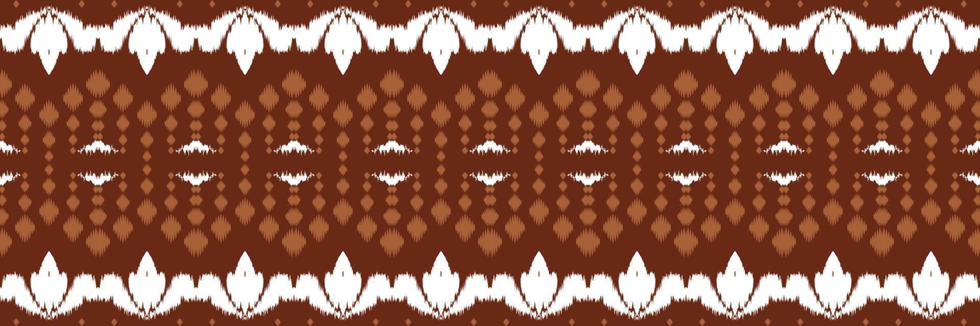 Ikat nahtloses Stammes-Afrika nahtloses Muster. ethnische geometrische batik ikkat digitaler vektor textildesign für drucke stoff saree mughal pinsel symbol schwaden textur kurti kurtis kurtas