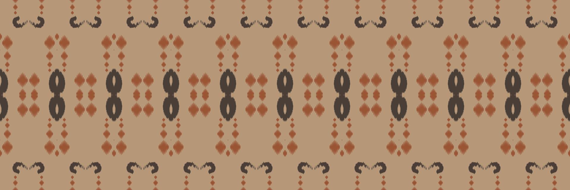 ikat rand stam- sparre sömlös mönster. etnisk geometrisk batik ikkat digital vektor textil- design för grafik tyg saree mughal borsta symbol strängar textur kurti kurtis kurtas