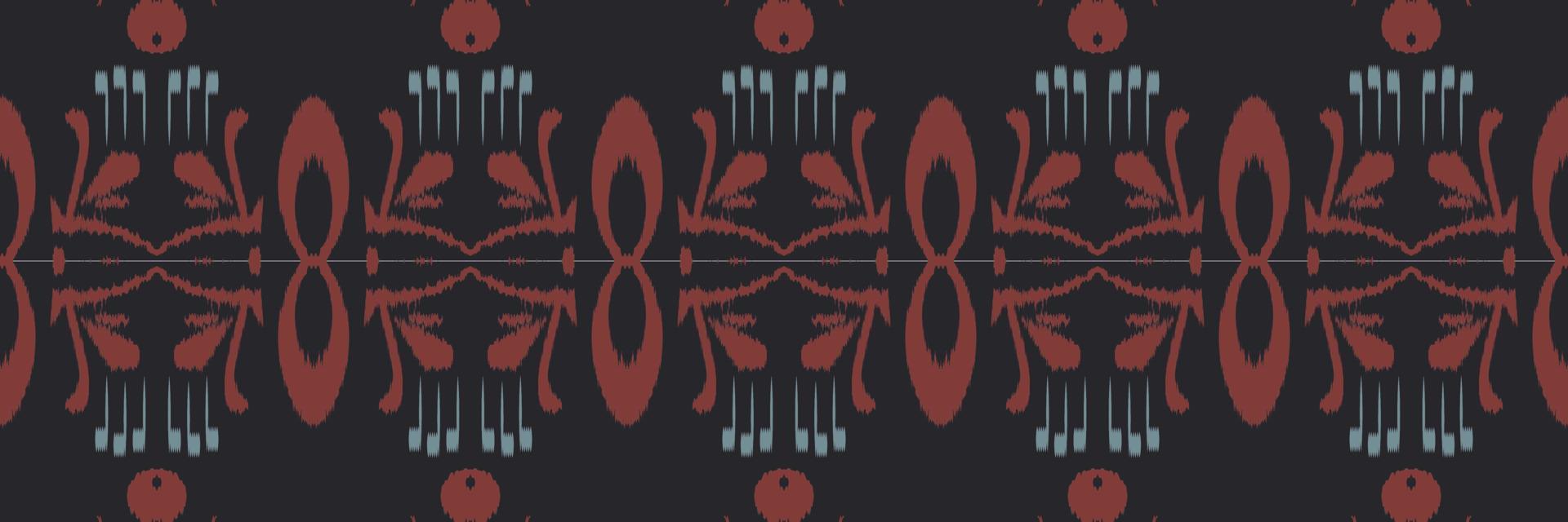 Batik-Textil ethnisches Ikat aztekisches nahtloses Muster digitales Vektordesign für Druck Saree Kurti Borneo Stoffrand Pinselsymbole Muster Partykleidung vektor