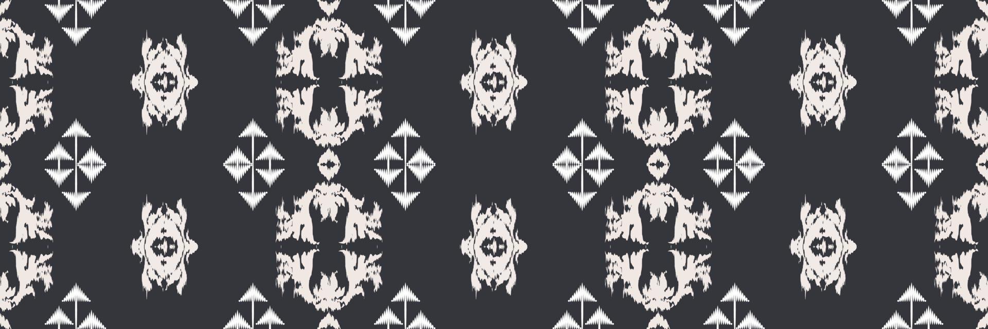 batik textil- ikat triangel sömlös mönster digital vektor design för skriva ut saree kurti borneo tyg gräns borsta symboler färgrutor eleganta