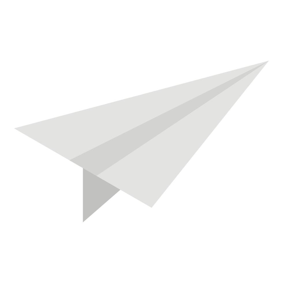 Kid Paper Plane-Symbol, isometrischer Stil vektor