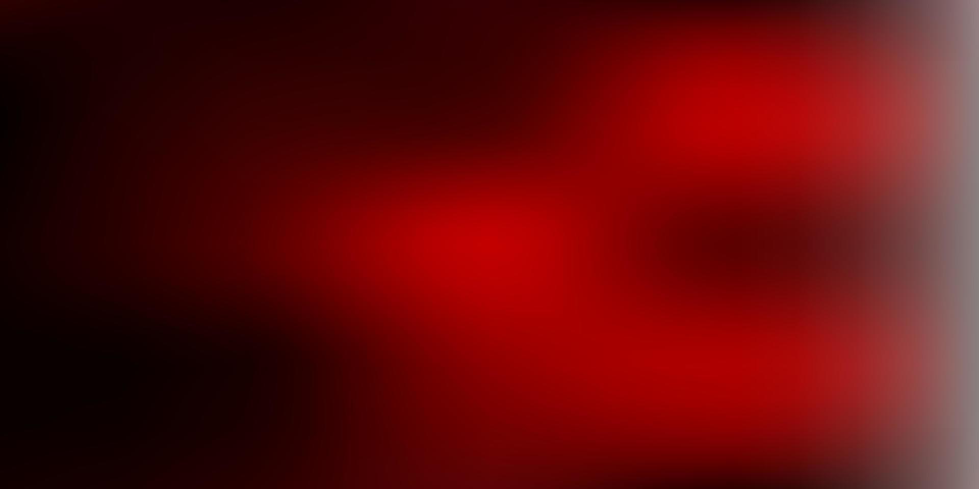 mörk röd vektor suddig mall.