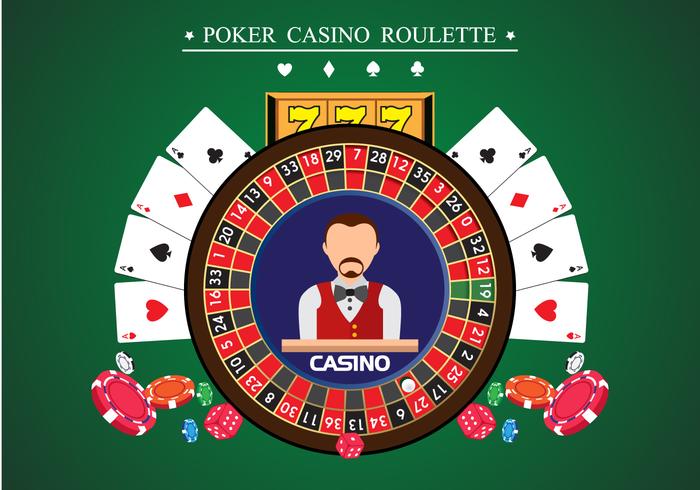 Poker casino roulatte vektor