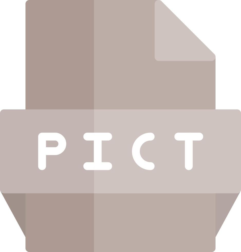 pict-Dateiformat-Symbol vektor