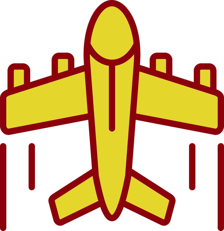 Flugzeug-Vektor-Icon-Design vektor