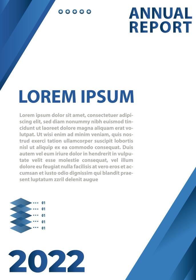 Cover-Design für Broschüre, Jahresbericht, Magazin, Poster, Geschäftspräsentation, Portfolio, Flyer, Banner, Website vektor
