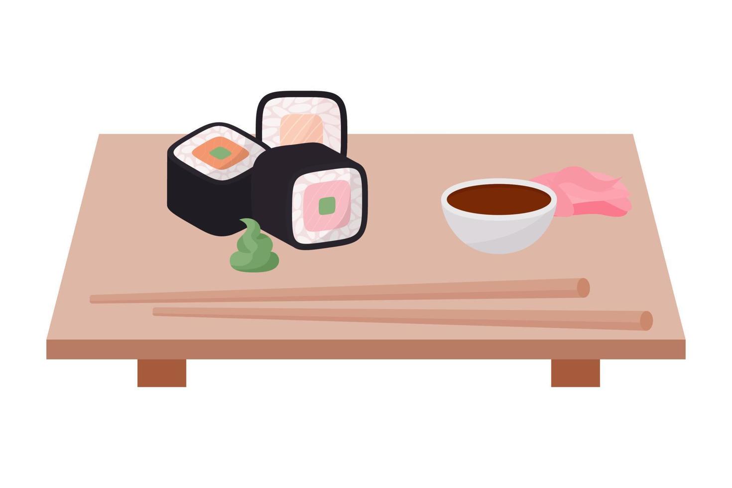 Satz Sushi vektor