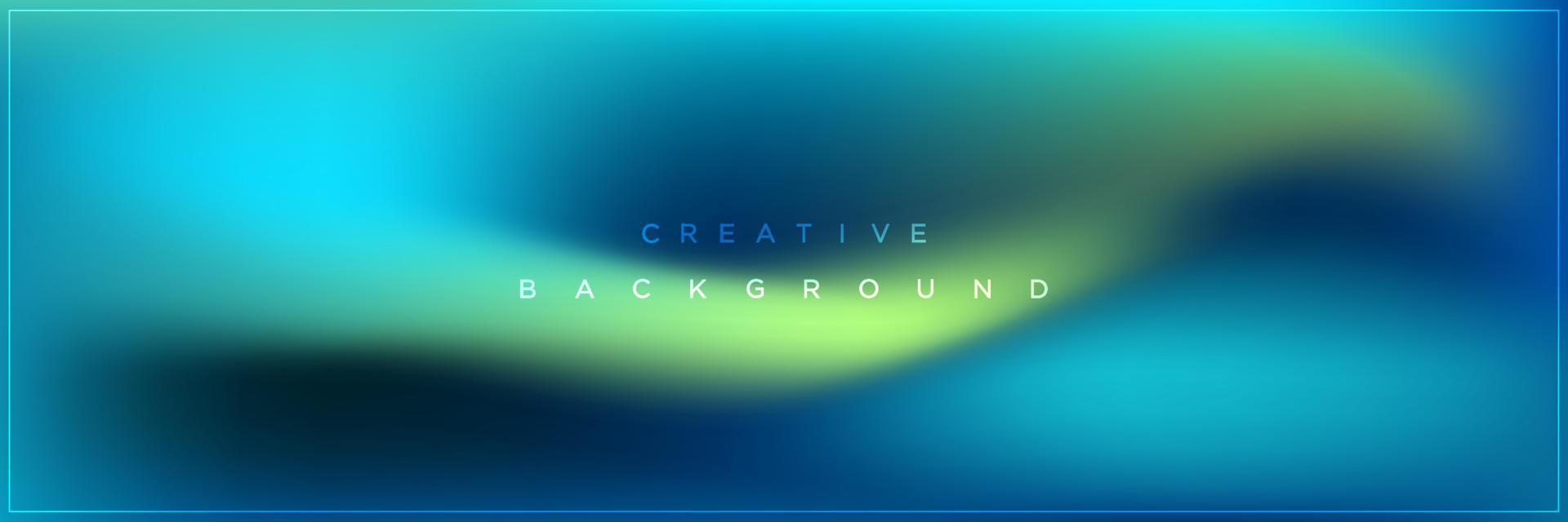 modern abstrakt blå gradient banner bakgrundsdesign vektor