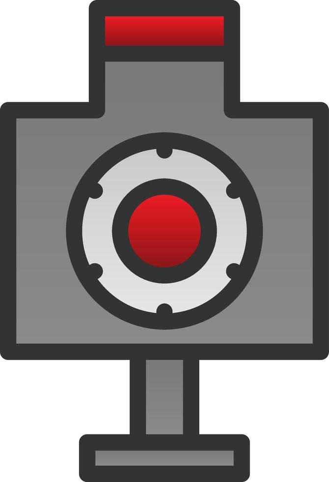 Shooting-Vektor-Icon-Design vektor
