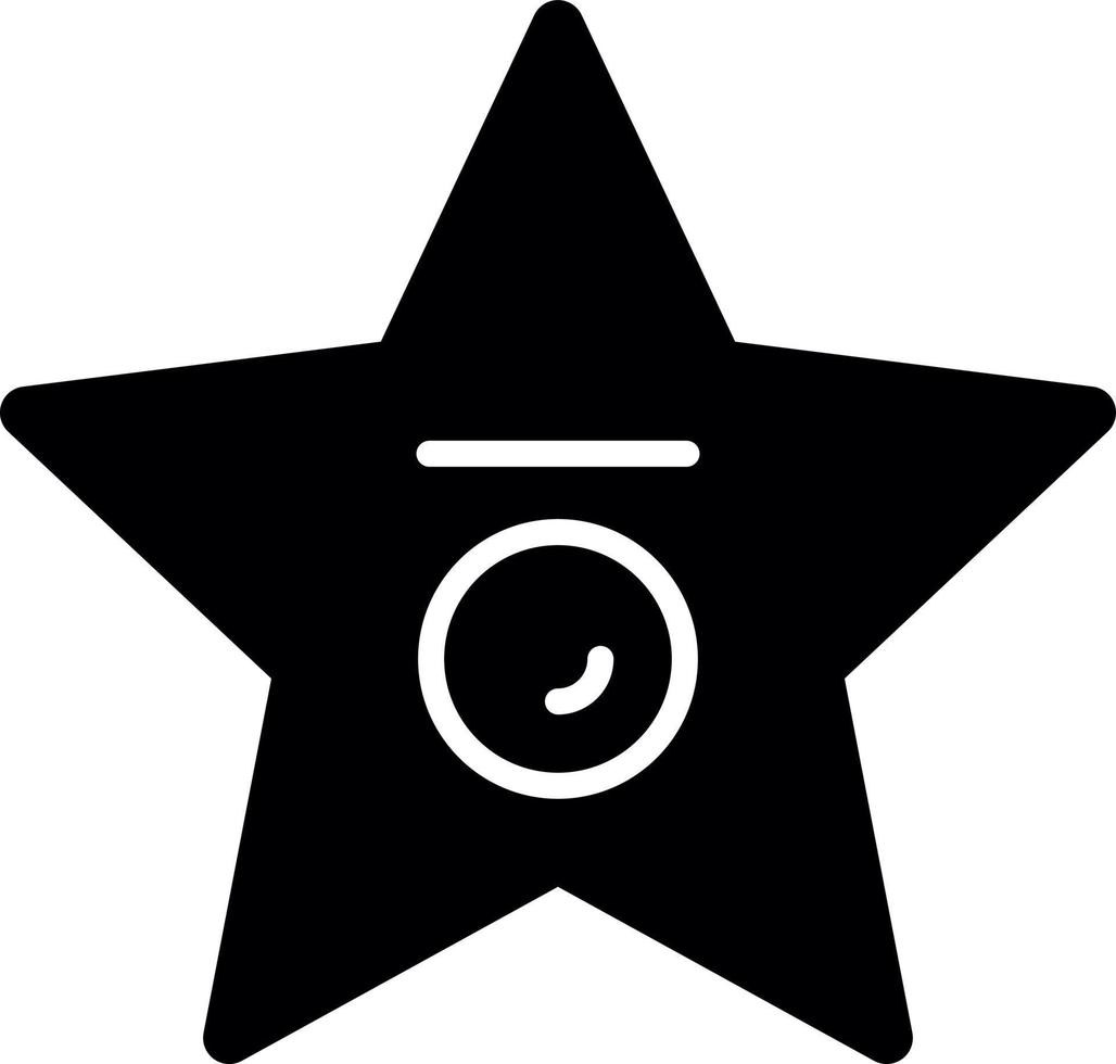 Walk of Fame-Vektor-Icon-Design vektor