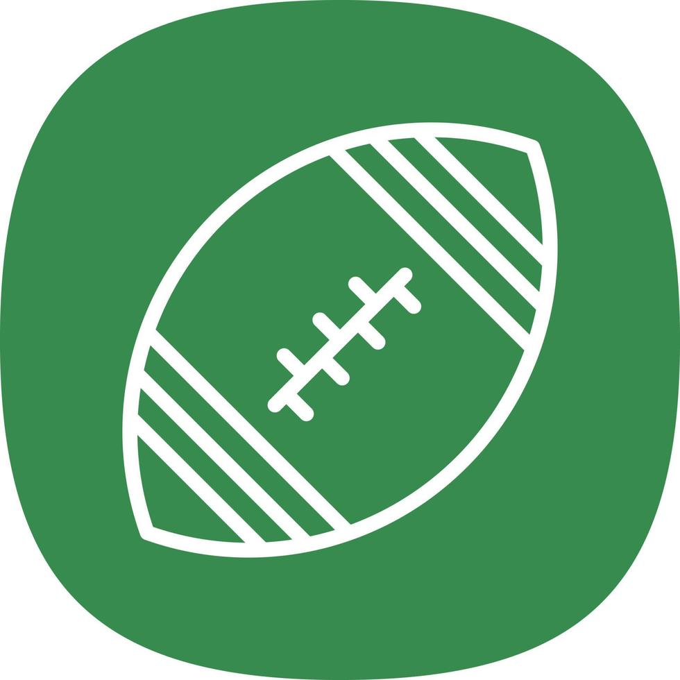 American-Football-Vektor-Icon-Design vektor