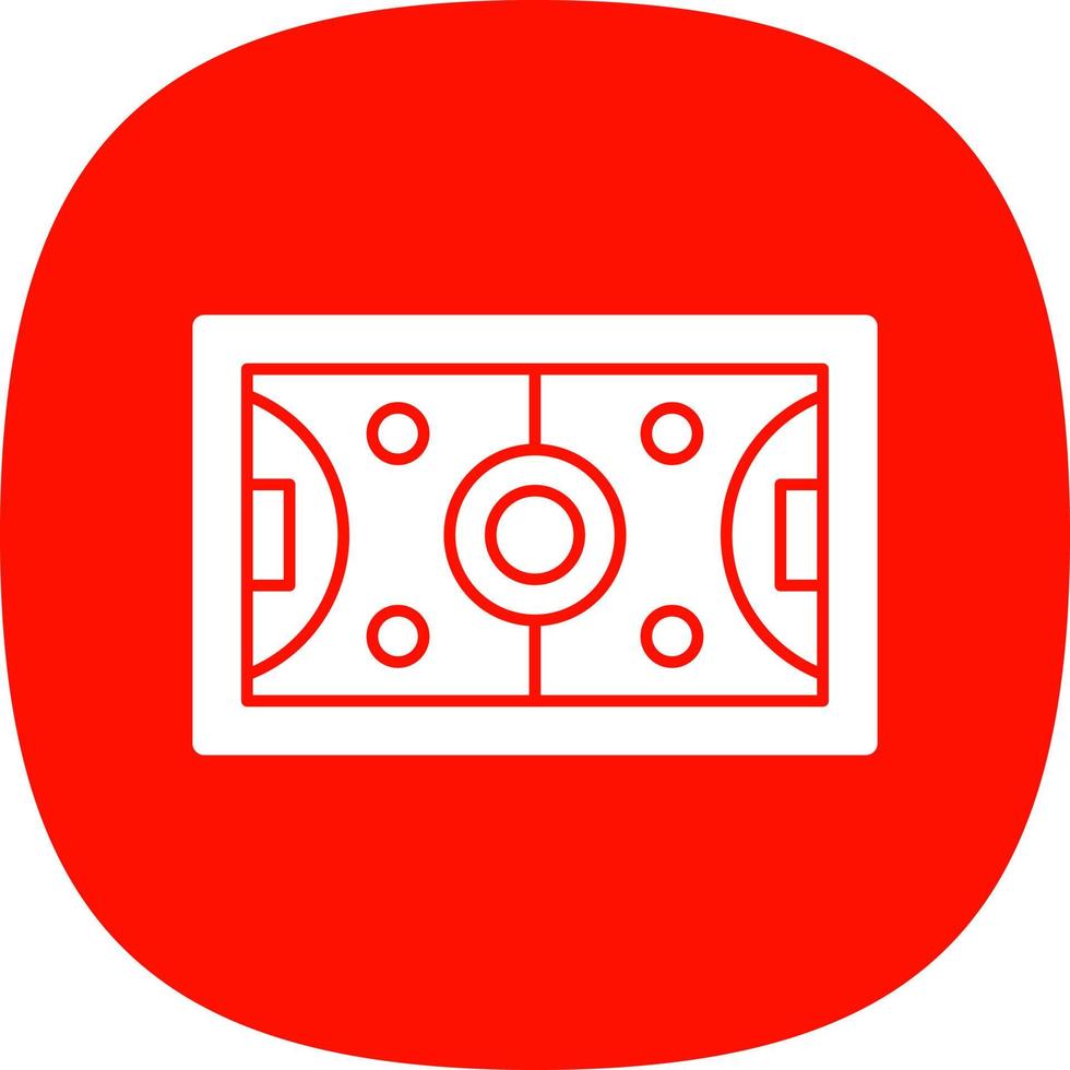 hockey fält vektor ikon design