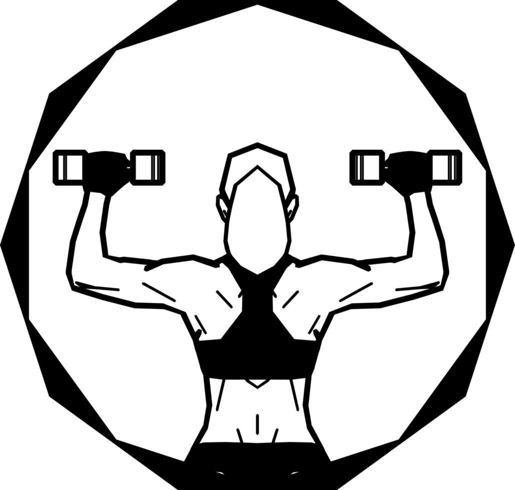 People Workouts Logo. vektor