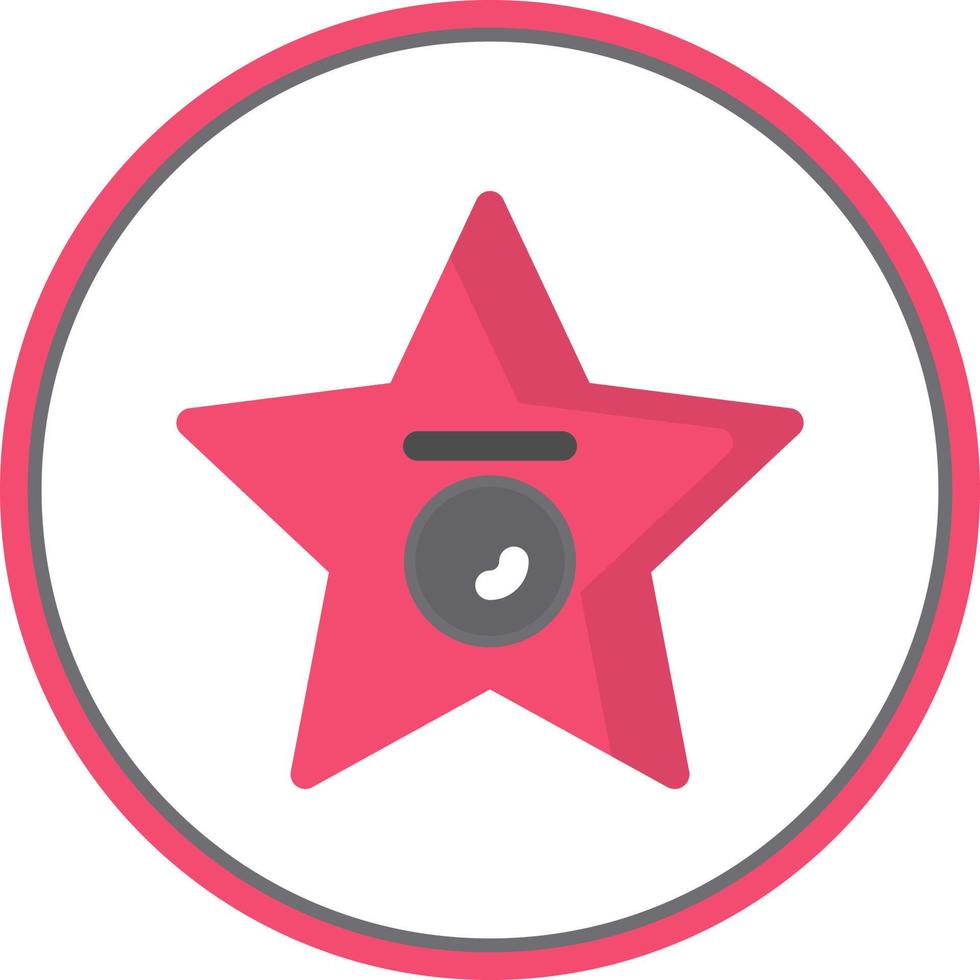 Walk of Fame-Vektor-Icon-Design vektor