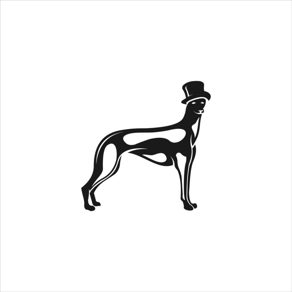 vektor hatt hund illustration