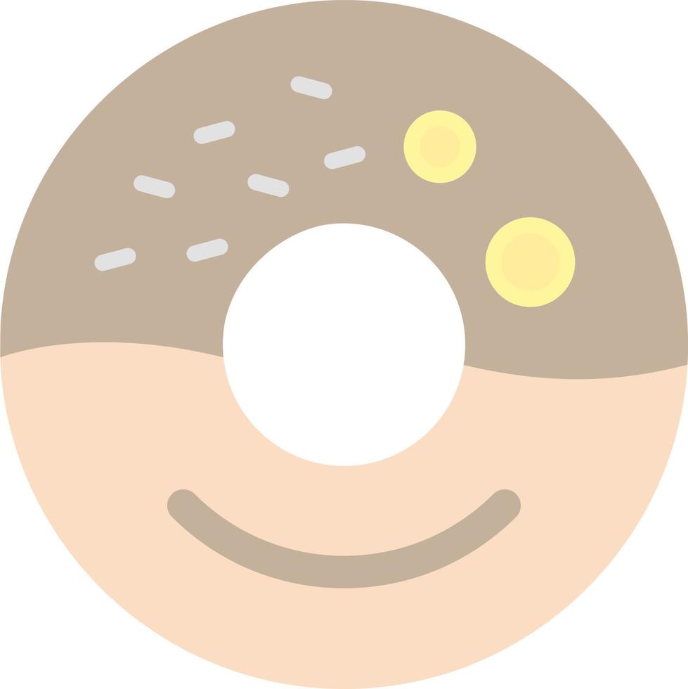 Donut-Vektor-Icon-Design vektor