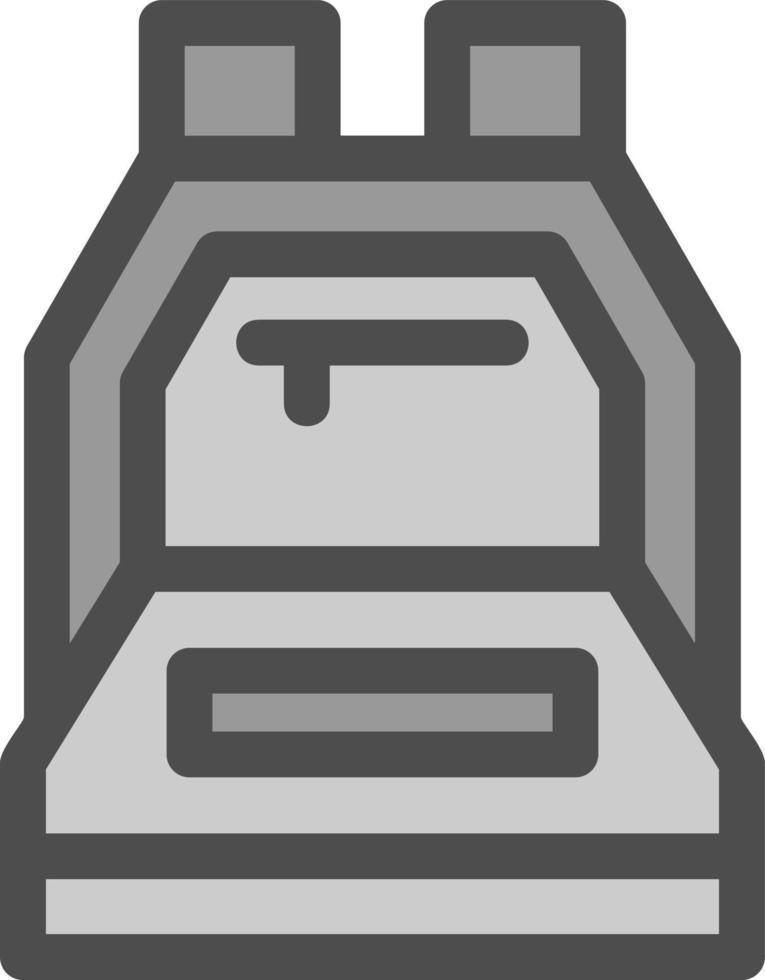 Rucksack-Vektor-Icon-Design vektor