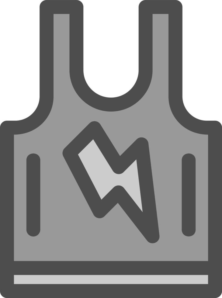 Tank-Top-Vektor-Icon-Design vektor