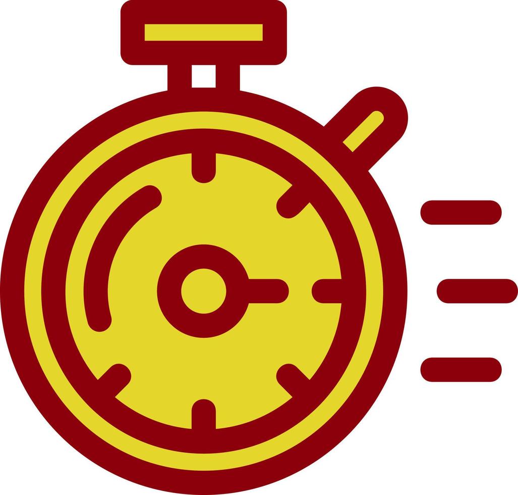 Chronometer-Vektor-Icon-Design vektor