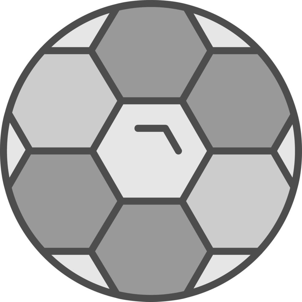 Fußball-Vektor-Icon-Design vektor