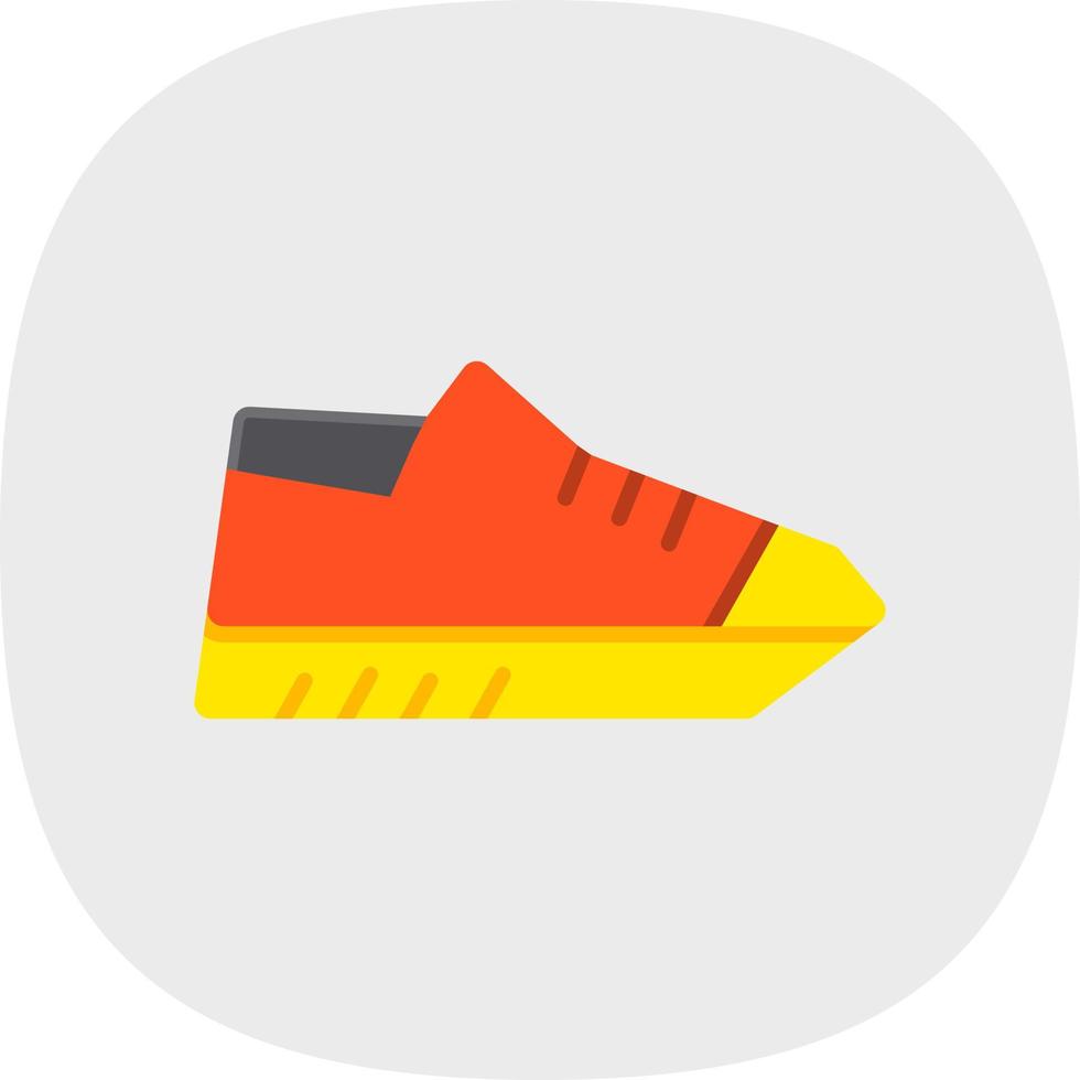 Turnschuhe Vektor-Icon-Design vektor