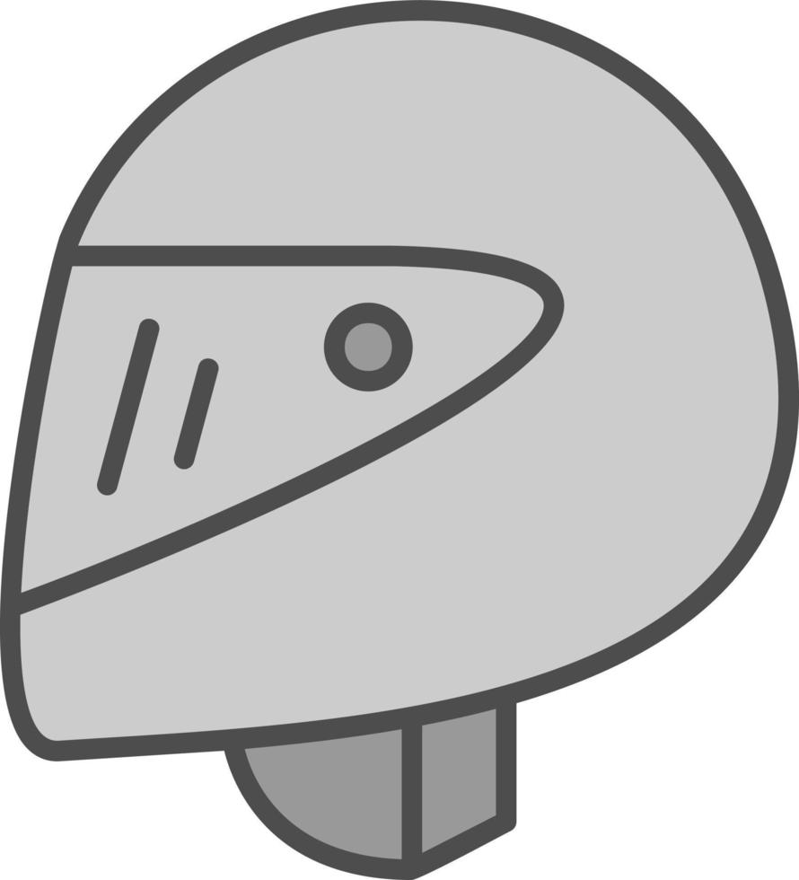 Helm-Vektor-Icon-Design vektor