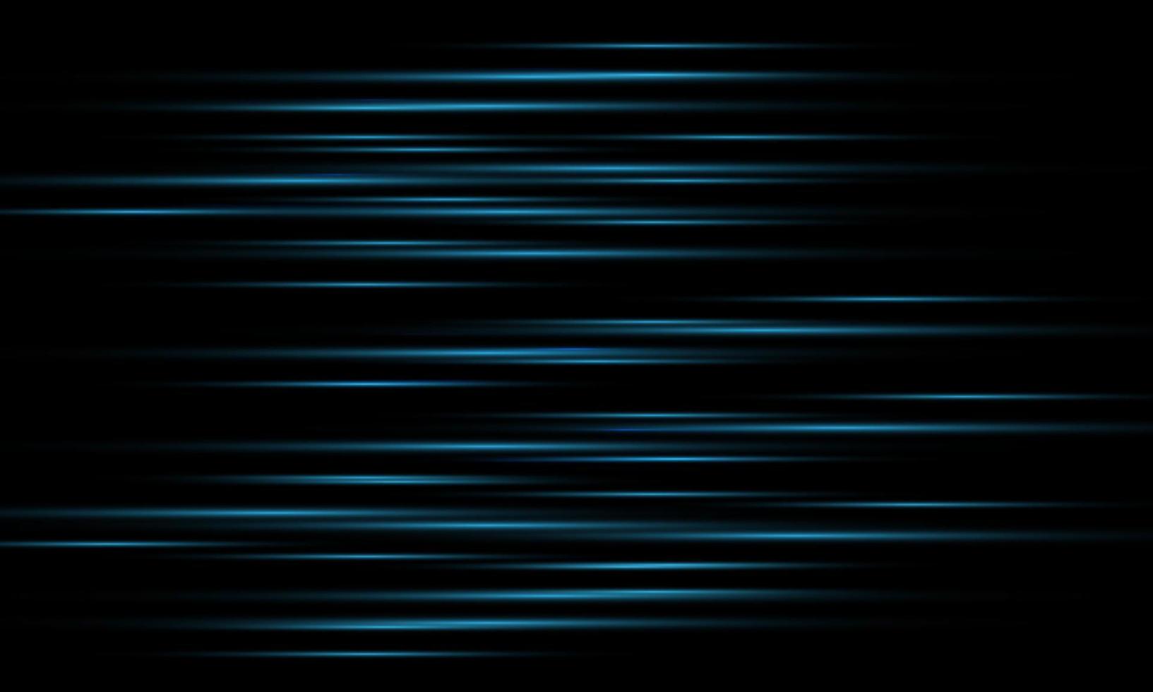 abstrakt blå hastighet fläck på svart bakgrund vektor