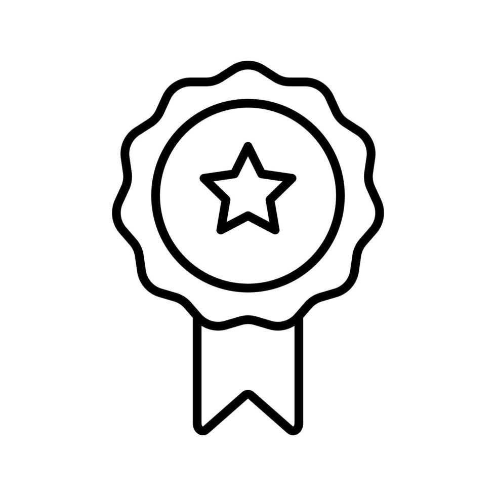 medalj ikon vektor symbol design mallar