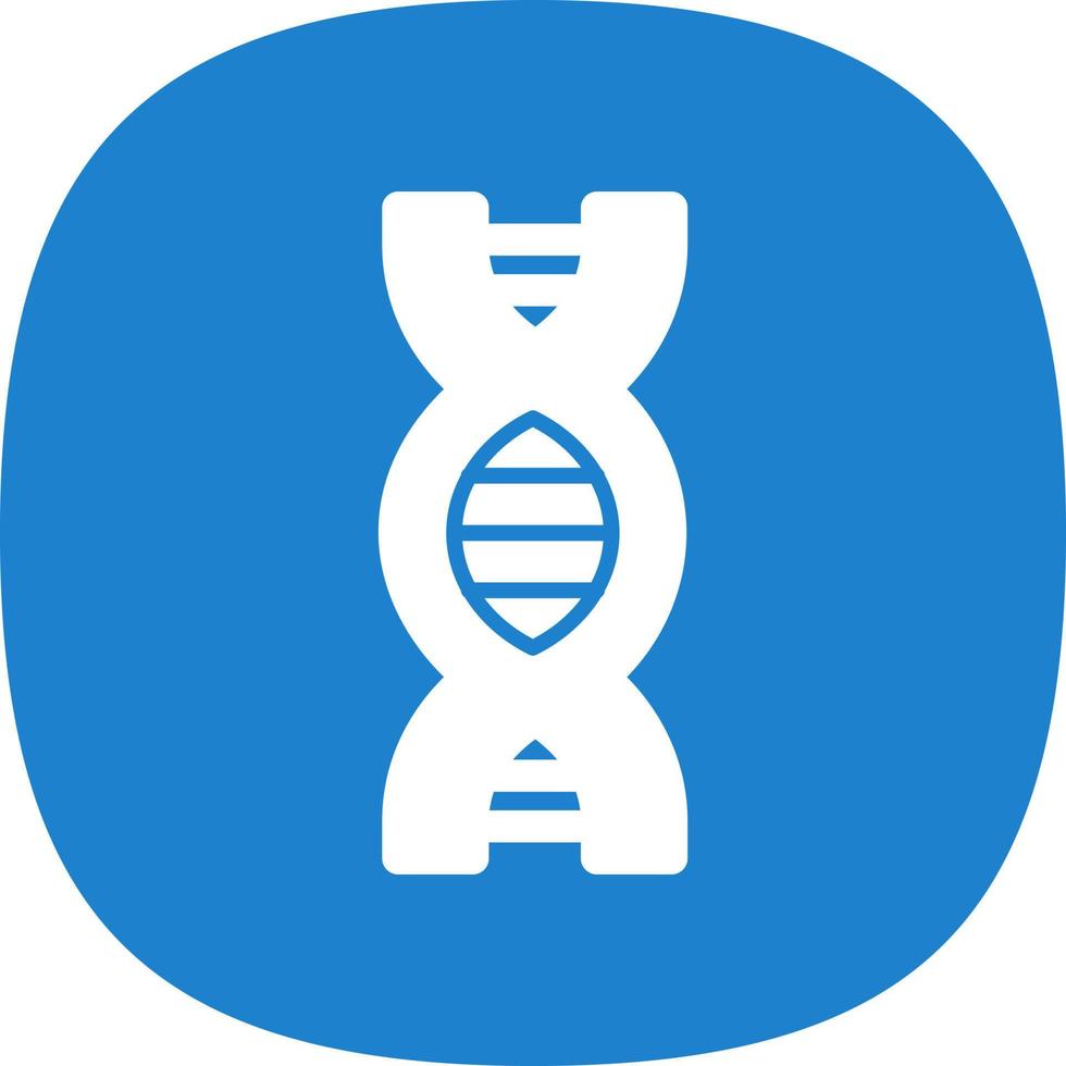 DNA-Vektor-Icon-Design vektor