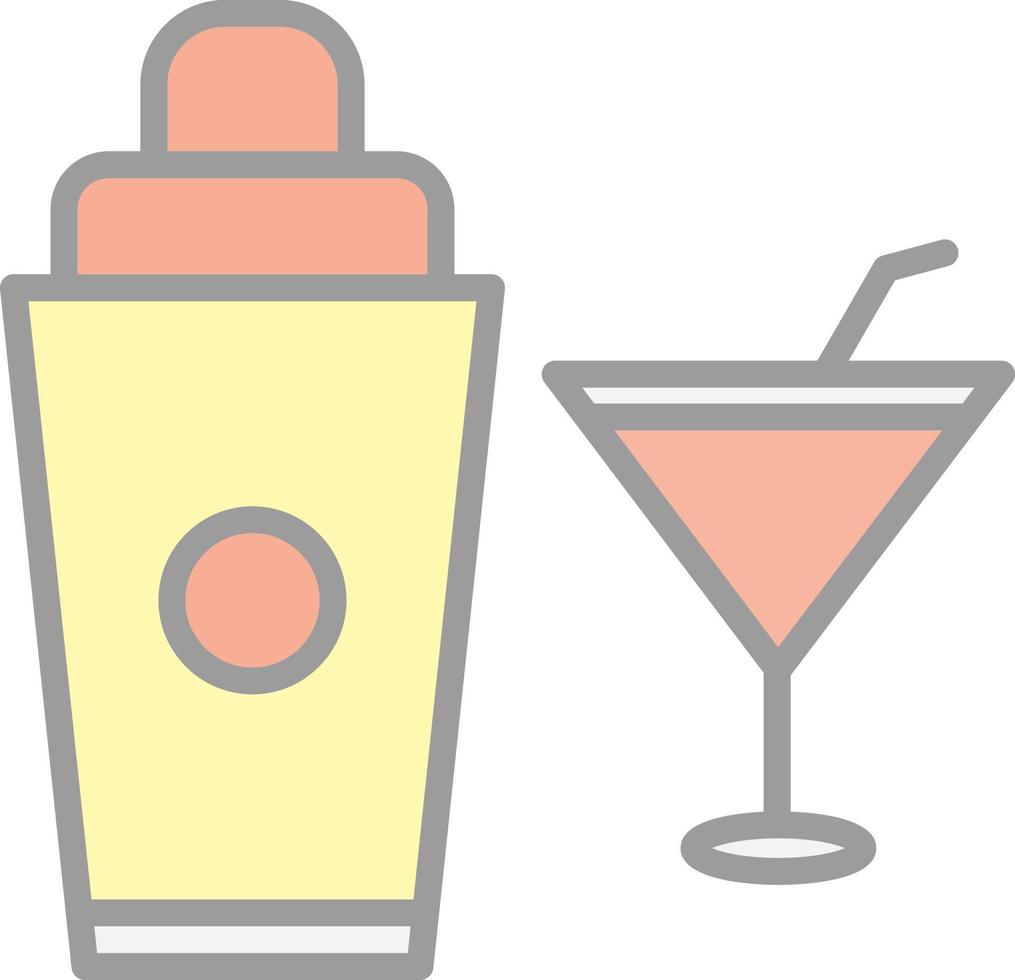 Cocktail-Shaker-Vektor-Icon-Design vektor