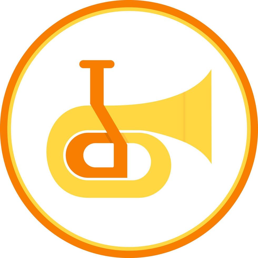 Tuba-Vektor-Icon-Design vektor