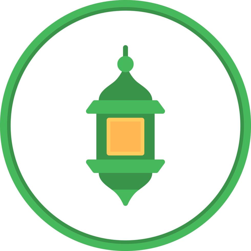 Arabisches Lampenvektor-Icon-Design vektor