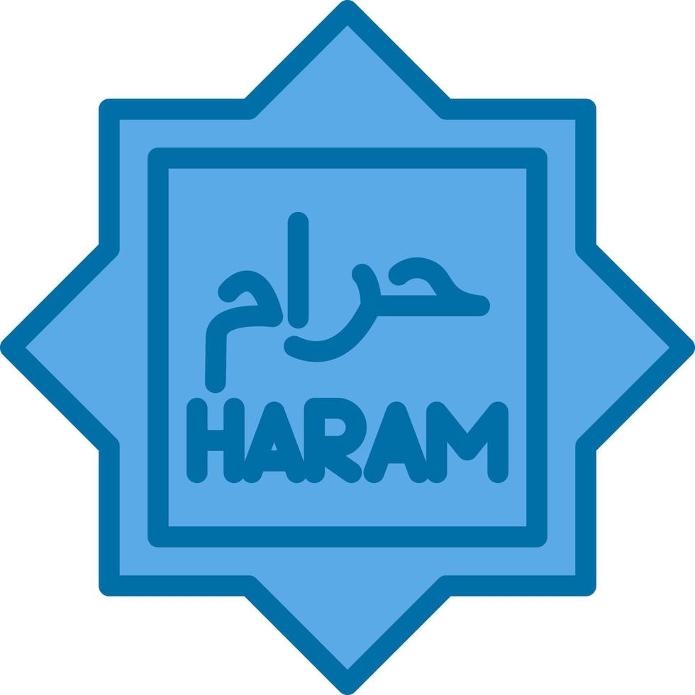 haram vektor ikon design