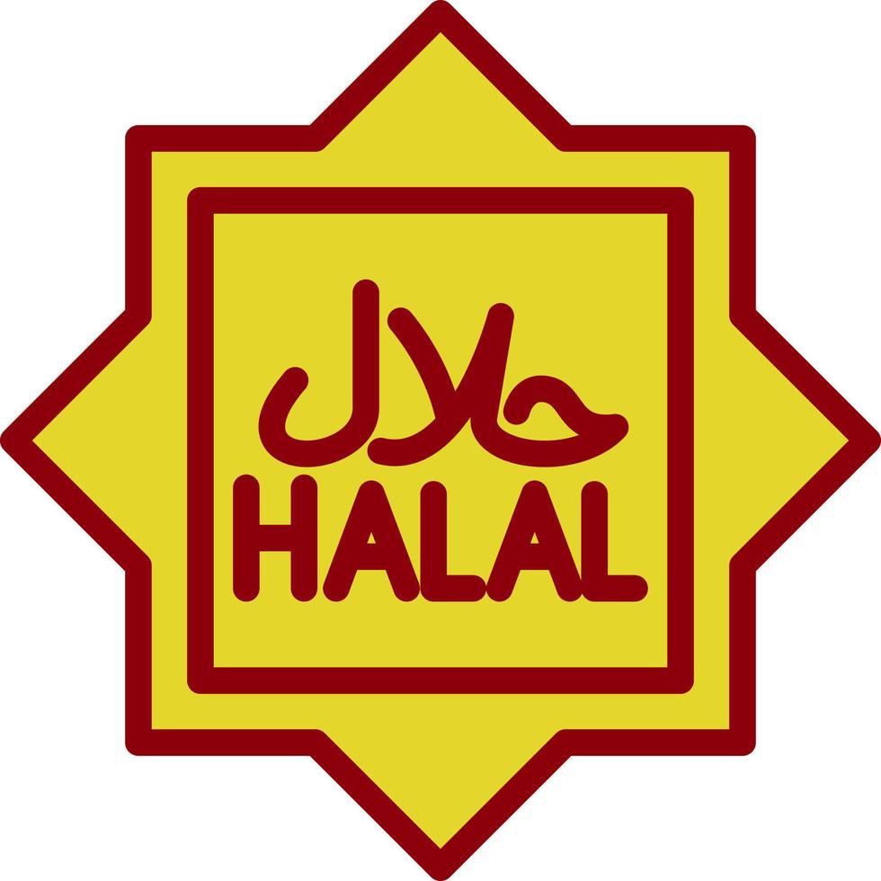 halal vektor ikon design