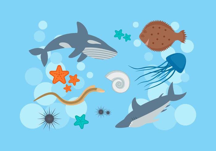 Gratis Utestående Ocean Fish Vectors