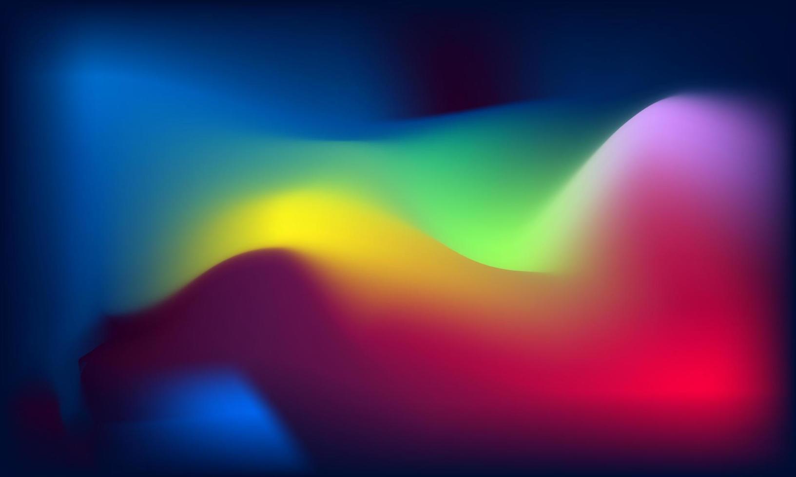 abstrakt mörk suddig bakgrund med färgrik gradienter vektor