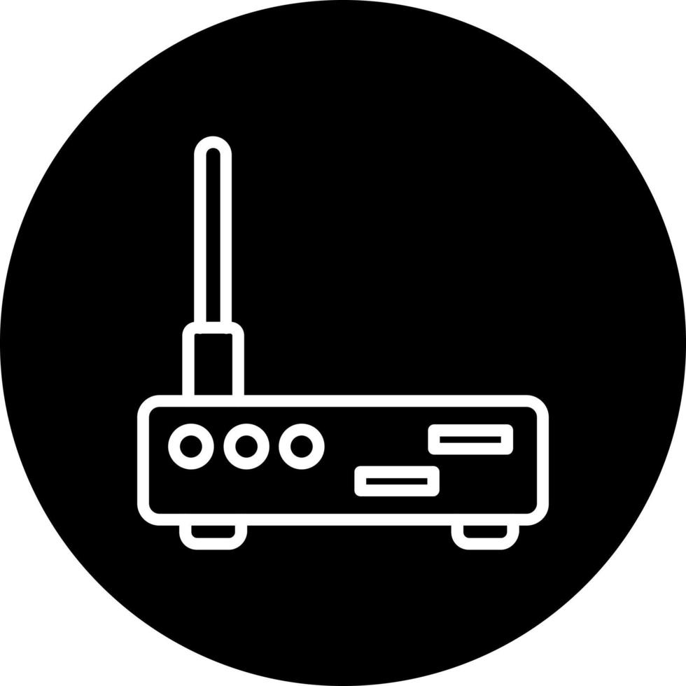 Router-Vektor-Symbol vektor