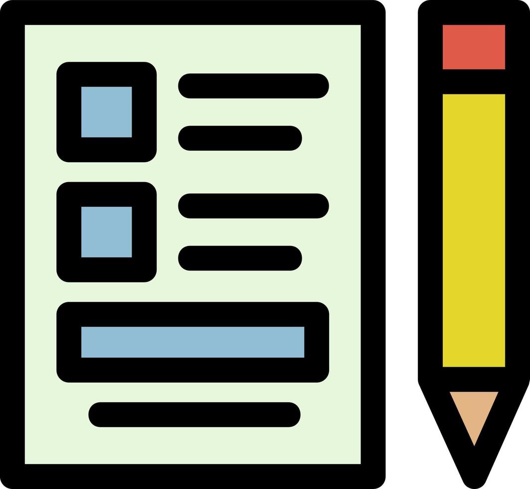 ostrukturerad data vektor ikon design