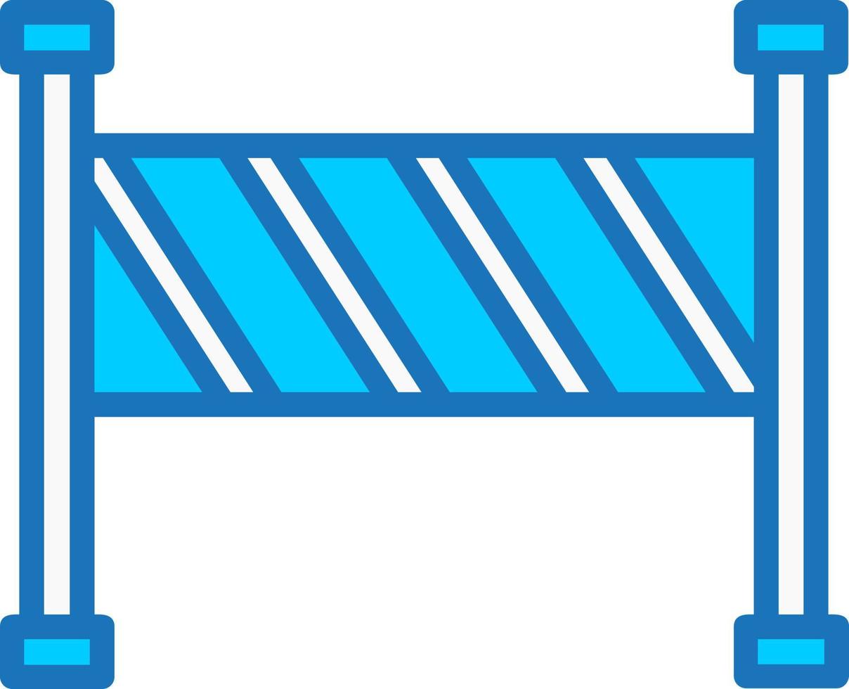 Barriere-Vektor-Symbol vektor